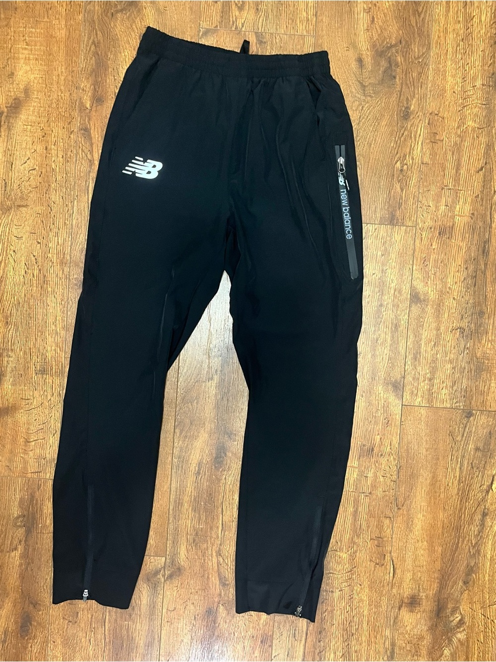 New Balance Black Men’s Zip Pocket Joggers
